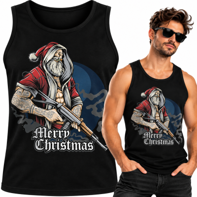TANK TOP  ŚWIĄTECZNY SANTAGUN